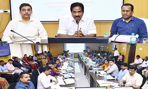 நடப்பு நிதியாண்டில் வணிகவரித்துறையில் இதுவரை ரூ.99,875 கோடி வருவாய் - அமைச்சர் மூர்த்தி தகவல்