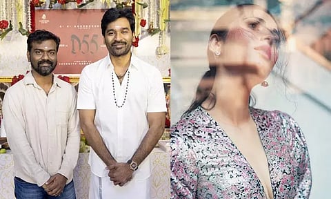 தனுஷின் 55-வது படத்தில் இணையும் பிரபல நடிகை