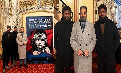 கமல் 237 : அமெரிக்காவில் அன்பறிவு சகோதரர்களுடன் கமல்