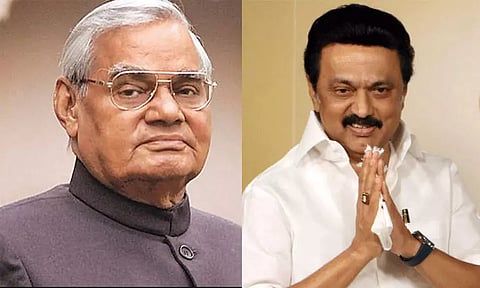 மதச்சார்பின்மையை பேணிக்காத்தவர் வாஜ்பாய்: மு.க.ஸ்டாலின் புகழாரம்