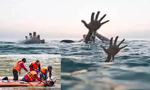 கோவா: சுற்றுலா படகு கடலில் கவிழ்ந்து விபத்து - ஒருவர் பலி