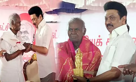 திராவிட மாடல் ஆட்சிக்கு பக்கபலமாக இருப்பவர் நல்லக்கண்ணு: மு.க.ஸ்டாலின் பெருமிதம்