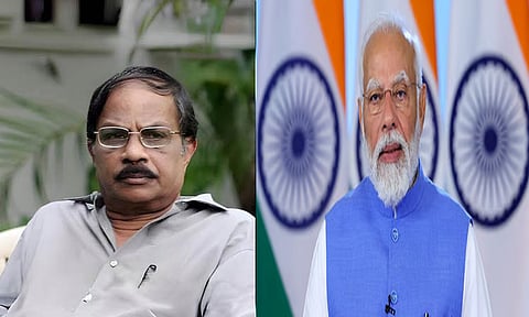 எம்.டி.வாசுதேவன் நாயர் மறைவு - பிரதமர் மோடி இரங்கல்