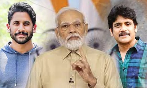 Modi praises late actor Akkineni Nageswara Rao - Nagarjuna thanks him