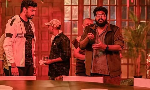 'டிமான்ட்டி காலனி 3' படப்பிடிப்பு பணியில் அஜய் ஞானமுத்து