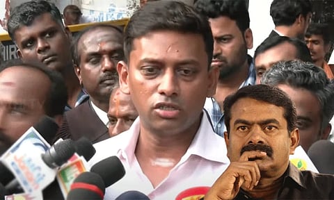 சீமானுக்கு நிச்சயம் தண்டனை வாங்கி தருவேன் - திருச்சி சரக டி.ஐ.ஜி. வருண்குமார்