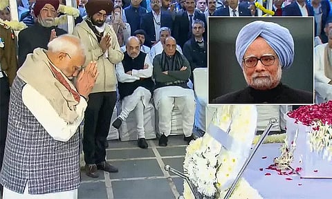 மன்மோகன் சிங்கிற்கு நினைவிடம்: இடத்தை தேர்வு செய்யும் பணி தொடக்கம்