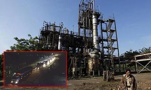 போபால்: 377 டன் விஷ வாயு கழிவுகள் 40 ஆண்டுகளுக்கு பின்பு வேறிடத்திற்கு மாற்றம்