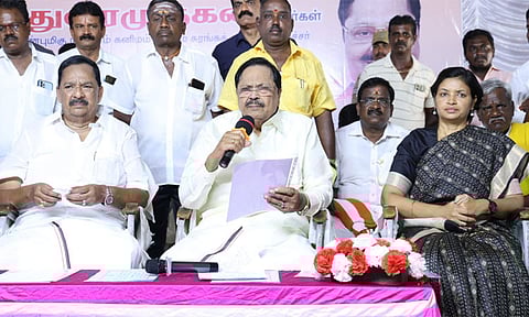 அமலாக்கத்துறை சோதனை: அமைச்சர் துரைமுருகன் கூறியது என்ன?