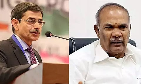 கவர்னர் ஆர்.என். ரவியுடன் சபாநாயகர் அப்பாவு சந்திப்பு