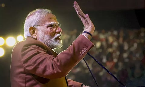 சாதி அரசியல் பெயரில் சிலர் அமைதியை சீர்குலைக்க நினைக்கின்றனர் - பிரதமர் மோடி