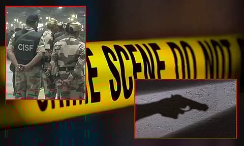 சூரத் விமான நிலையத்தில் சி.ஐ.எஸ்.எப். வீரர் தற்கொலை