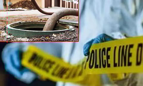 ம.பி. ; கழிவு நீர் தொட்டியில் இருந்து 4 உடல்கள் மீட்பு