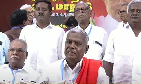 தி.மு.க. வெளிச்சத்தில் மார்க்சிஸ்ட் கம்யூ. இல்லை - புதிய மாநில செயலாளர் சண்முகம் பேட்டி