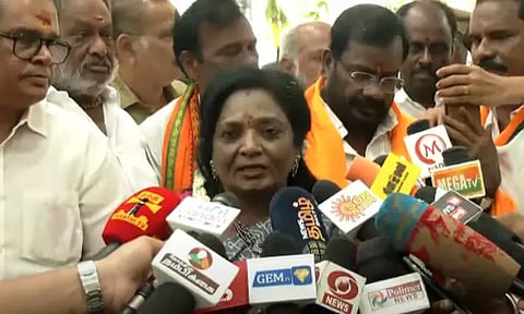 '2026-ல் தி.மு.க. கூட்டணி பிரிந்து போகும்' - தமிழிசை சவுந்தரராஜன்