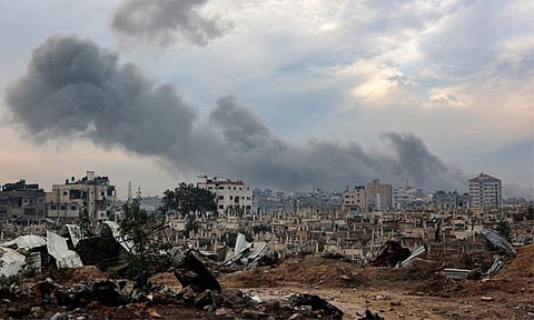 காசாவில் இஸ்ரேல் தாக்குதல்: ஹமாஸ் பயங்கரவாதிகள் 12 பேர் பலி