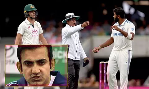 பும்ரா - கான்ஸ்டாஸ் மோதல் விவகாரம்: ஆஸி.பயிற்சியாளர் கருத்துக்கு கம்பீர் பதிலடி