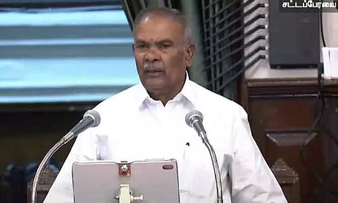 கவர்னர் உரையை வாசித்த சபாநாயகர் அப்பாவு