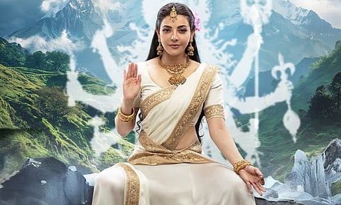 'கண்ணப்பா' படத்தில் பார்வதி தேவியாக நடிக்கும் காஜல் அகர்வால்!...வைரலாகும் போஸ்டர்