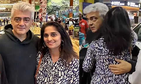 கார் ரேஸிங்கிற்காக துபாய் புறப்பட்ட நடிகர் அஜித்!