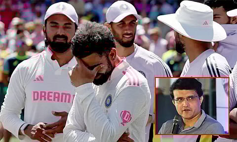 பார்டர் - கவாஸ்கர் கோப்பை தொடரில் இந்திய அணியின் தோல்விக்கான காரணம் என்ன..? - கங்குலி விளக்கம்