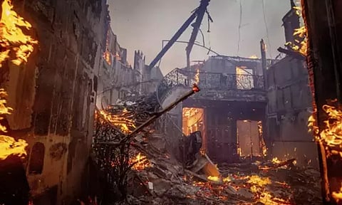 லாஸ் ஏஞ்சல்ஸ் காட்டுத்தீ: பலி எண்ணிக்கை 11 ஆக உயர்வு