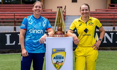 இங்கிலாந்து - ஆஸ்திரேலியா மகளிர் ஆஷஸ் தொடர்: நாளை தொடக்கம்