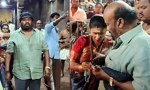 ராமேஸ்வரம் கோவிலில் சாமி தரிசனம் செய்த நடிகர் செந்தில்
