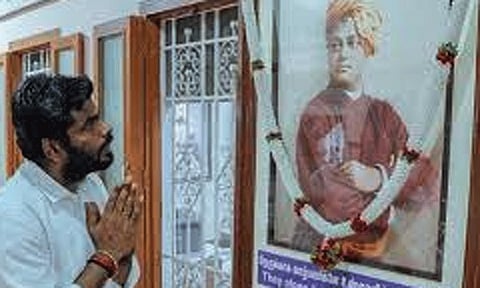 ஒட்டு மொத்த தேசத்திற்கும் கலங்கரை விளக்கமாக வெளிச்சம் தந்தவர் விவேகானந்தர் - அண்ணாமலை