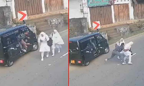 பள்ளிக்கு சென்ற மாணவி கருப்பு வேனில் கடத்தல்... சினிமாவை மிஞ்சும் காட்சிகள்