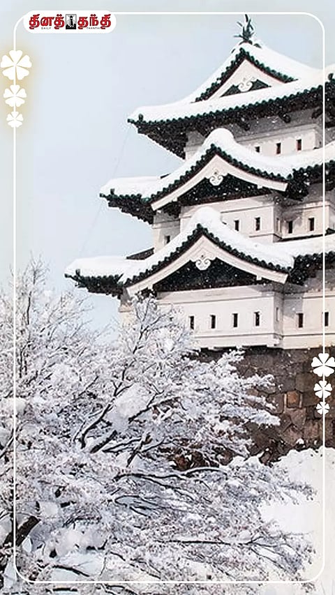 அதிர்ச்சியூட்டும் பனி நகரம்..!