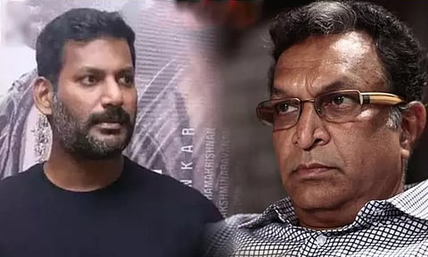 விஷால் குறித்து அவதூறு - யூடியூப் சேனல் மீது நடிகர் நாசர் புகார்