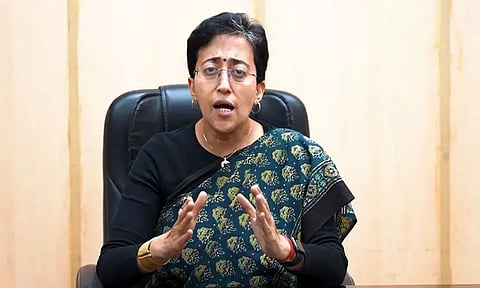 டெல்லி முதல்-மந்திரி அதிஷி மீது வழக்குப்பதிவு