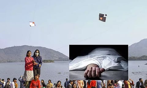 பட்டத்தின் மாஞ்சா நூல் கழுத்தை அறுத்து 4 பேர் பலி - குஜராத்தில் அதிர்ச்சி சம்பவம்