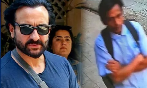 நடிகர் சயிப் அலிகானை கத்தியால் குத்தியவரின் புதிய புகைப்படத்தை வெளியிட்ட போலீசார்