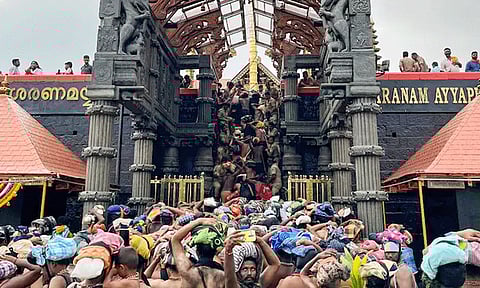 சபரிமலை அய்யப்பன் கோவில்: நாளை இரவு வரை மட்டுமே பக்தர்களுக்கு அனுமதி