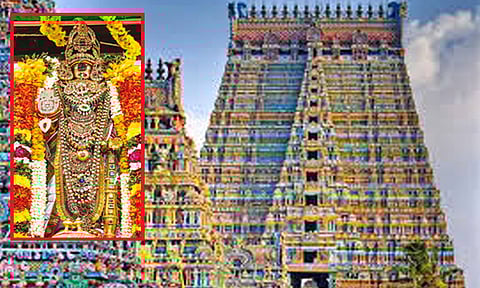 ஸ்ரீரங்கம் ரெங்கநாதர் கோவிலில் நம்பெருமாள் தீர்த்தவாரி நிகழ்ச்சி