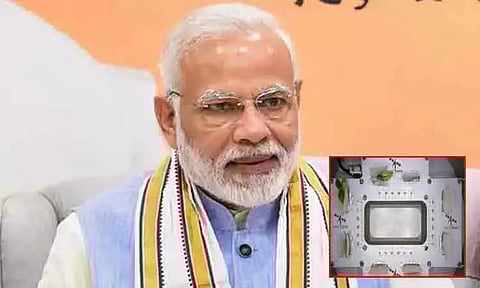 விண்ணில் வருங்காலத்தில் காய்கறிகளை வளர செய்ய... இஸ்ரோ விஞ்ஞானிகளை பாராட்டிய பிரதமர் மோடி