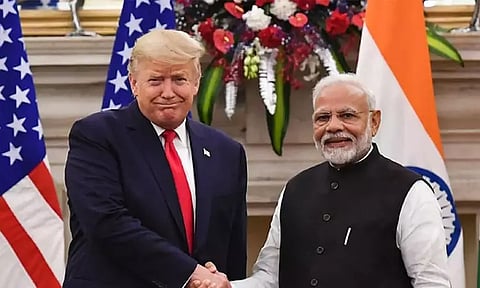 அமெரிக்க அதிபராக பதவியேற்ற டிரம்பிற்கு பிரதமர் மோடி வாழ்த்து