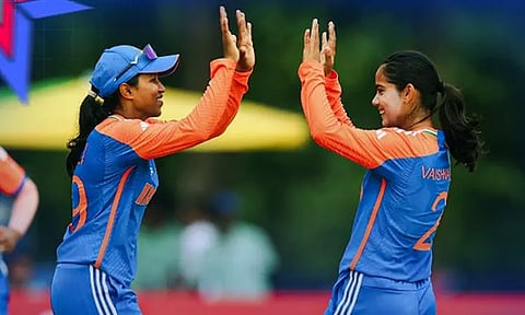 ஜூனியர் மகளிர் டி20 உலகக்கோப்பை: வெறும் 2.5 ஓவர்களில் மலேசியாவை வீழ்த்திய இந்தியா