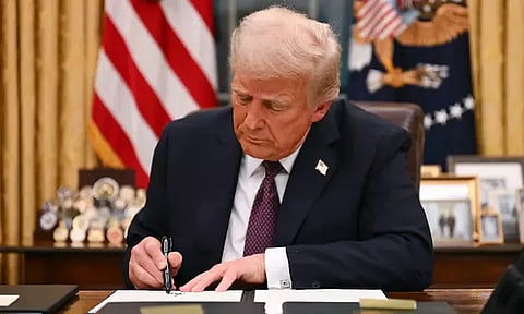 இந்தியா உள்பட பிரிக்ஸ் அமைப்பு நாடுகளுக்கு 100 சதவீத வரி - டிரம்ப் தகவல்