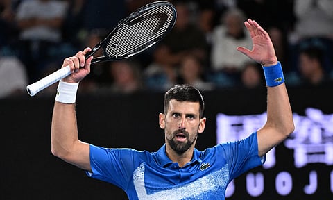 ஆஸ்திரேலிய ஓபன் டென்னிஸ்; அல்காரஸை வீழ்த்தி அரையிறுதிக்கு முன்னேறினார் ஜோகோவிச்