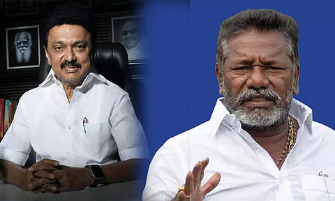 மருது சகோதரர்கள் திருவுருவச் சிலை: முதல்-அமைச்சர் மு.க.ஸ்டாலினுக்கு கருணாஸ் நன்றி