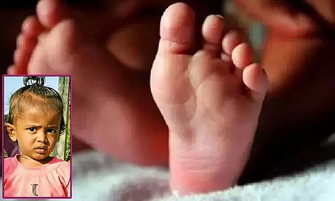 தண்ணீர் வாளியில் தவறி விழுந்த 1 வயது குழந்தை உயிரிழப்பு