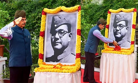 நேதாஜி சுபாஷ் சந்திரபோஸ் பிறந்தநாள்: கவர்னர் ஆர்.என்.ரவி மரியாதை