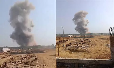 மராட்டியத்தில் ஆயுத தொழிற்சாலையில் வெடி விபத்து - 8 பேர் பலி