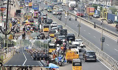 நாளை குடியரசு தினம்: சென்னையில் செய்யப்பட்டுள்ள போக்குவரத்து மாற்றம்