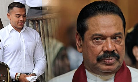 இலங்கையில் முன்னாள் அதிபர் மகிந்த ராஜபக்சேவின் மகன் கைது