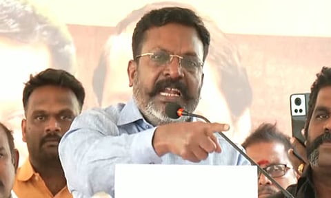 'என்னை விலை பேச இந்த மண்ணில் யாரும் பிறக்கவில்லை' - திருமாவளவன் ஆவேசம்