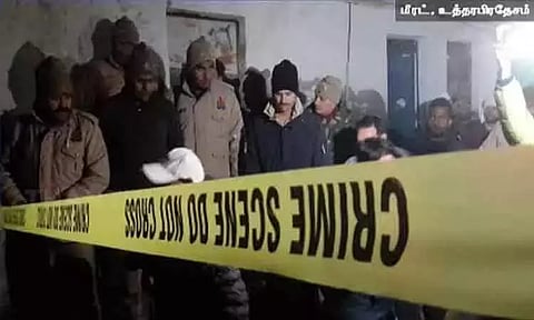 உத்தர பிரதேசம்: 5 பேரை கொன்ற வழக்கில் தேடப்பட்ட குற்றவாளி என்கவுன்டரில் சுட்டுக்கொலை